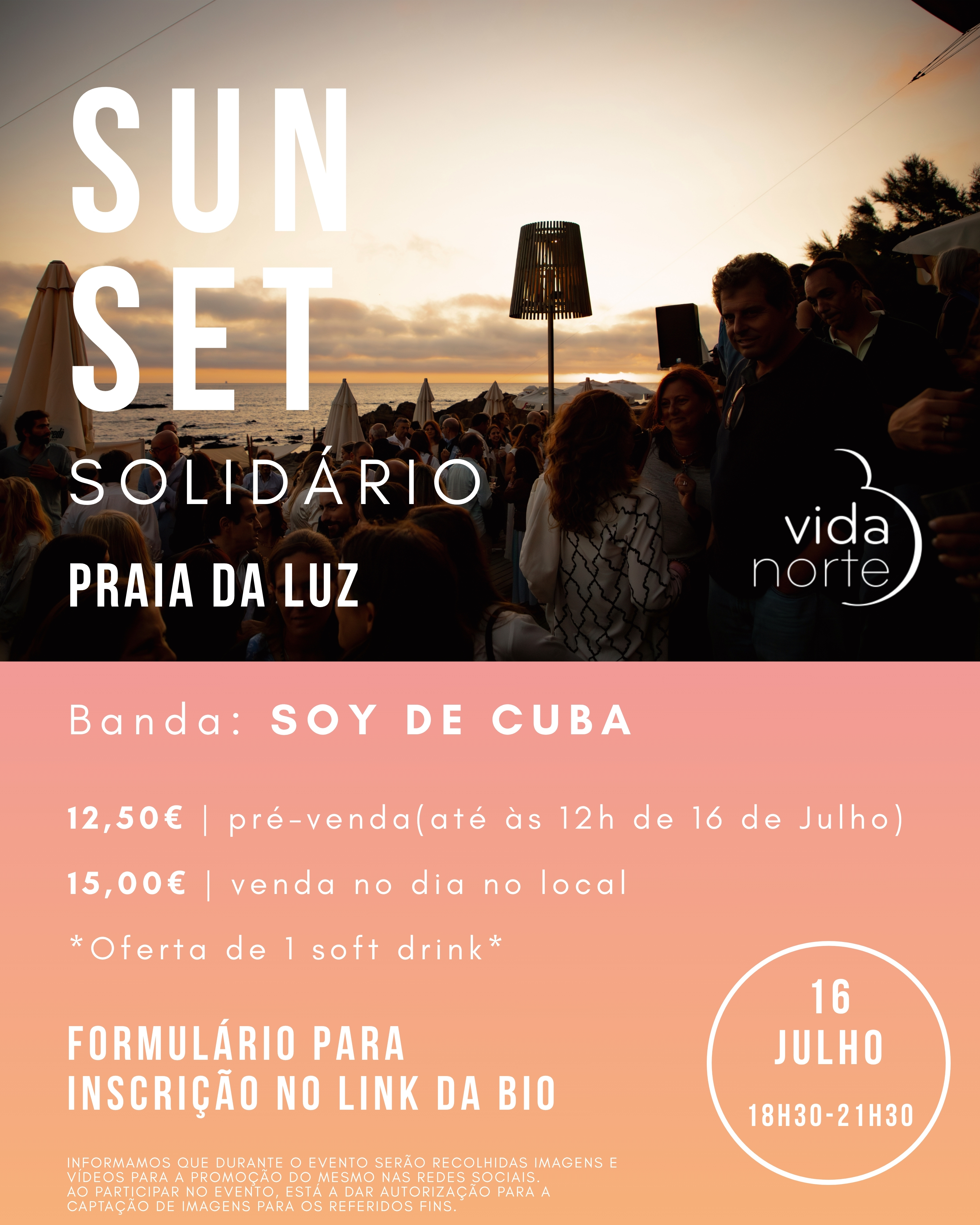 SUNSET SOLIDÁRIO VIDA NORTE